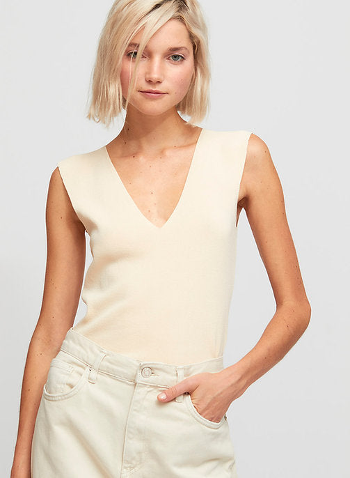 Mira Sleeveless Knit Top