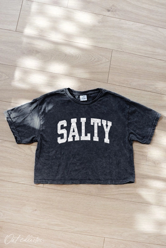 Salty Cropped Tee