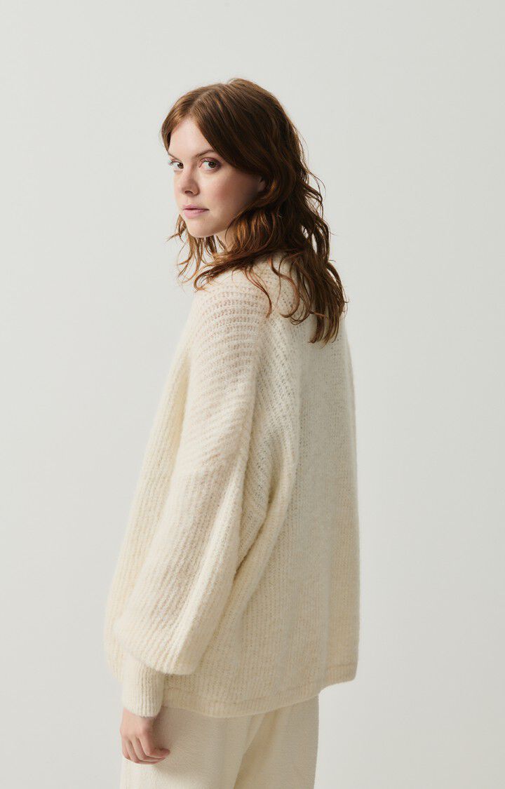 Cardigan East- Melange Pearl