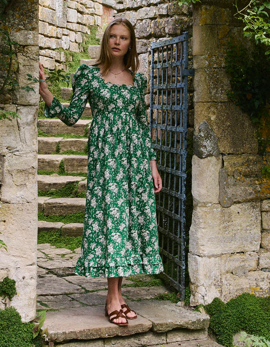 Pine Bouquet Tilda Dress