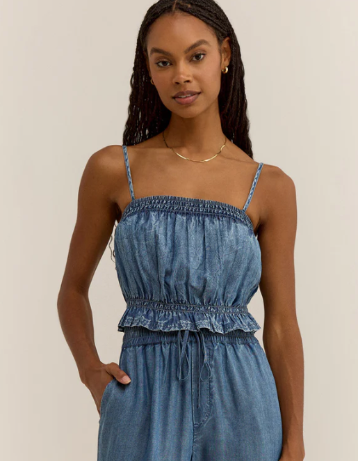 Rivina Chambray Tank