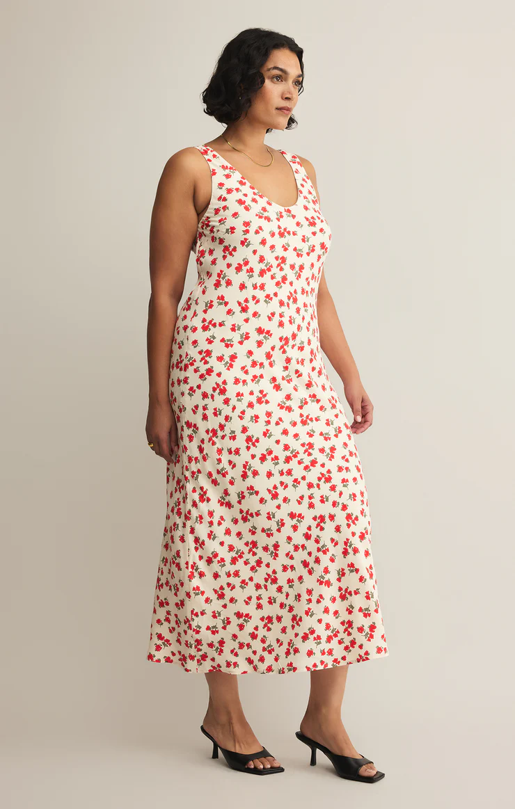 Hana La Rosa Ditsy Maxi Dress