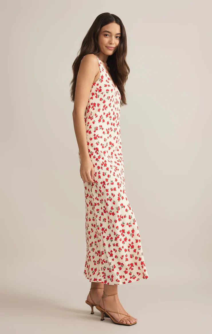 Hana La Rosa Ditsy Maxi Dress