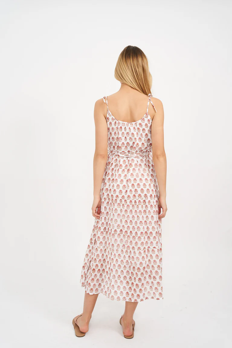 Siesta Dress - Shell Bordeux