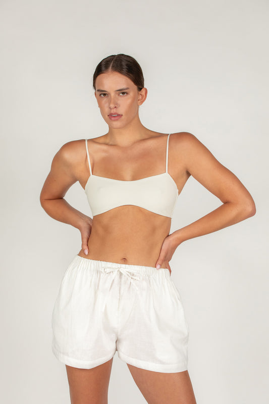 Envie Shorts - White