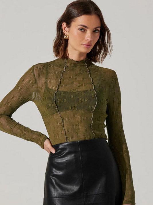 Colleen Top - Olive