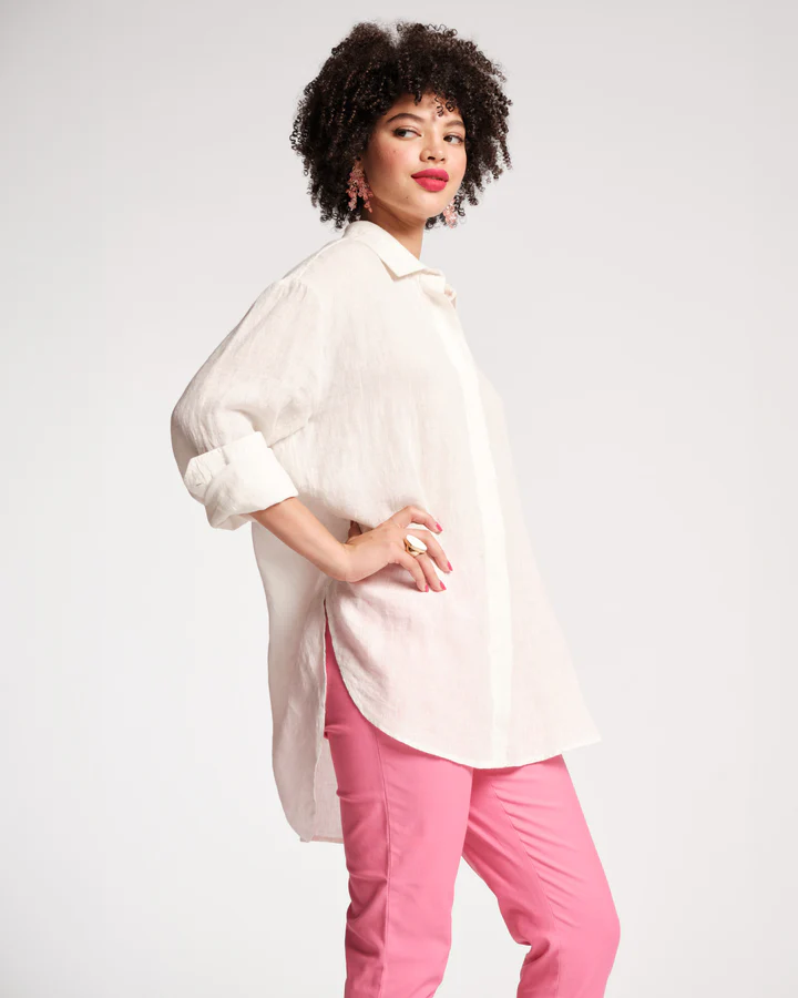 Perfect Oversized Linen Button Down