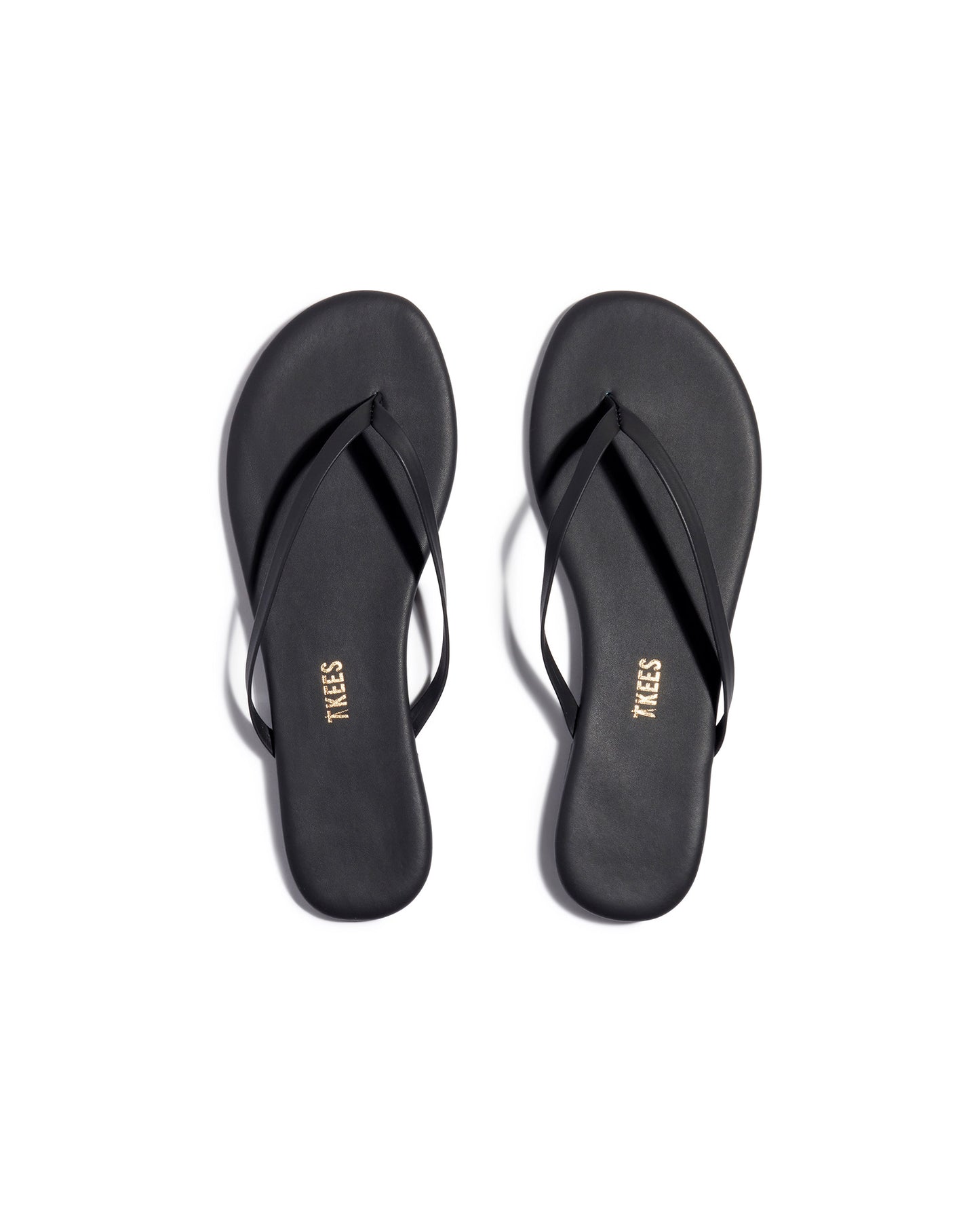 Solid Sandal: Washed Black