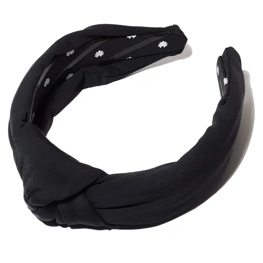 Jet Neoprene Knotted Headband