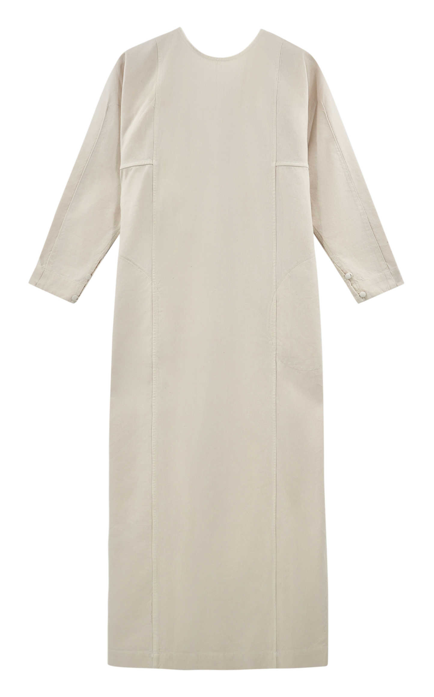 Curacao Canvas Dress in Bone