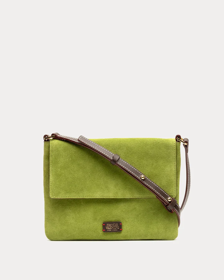 Maggie Crossbody Suede Leather